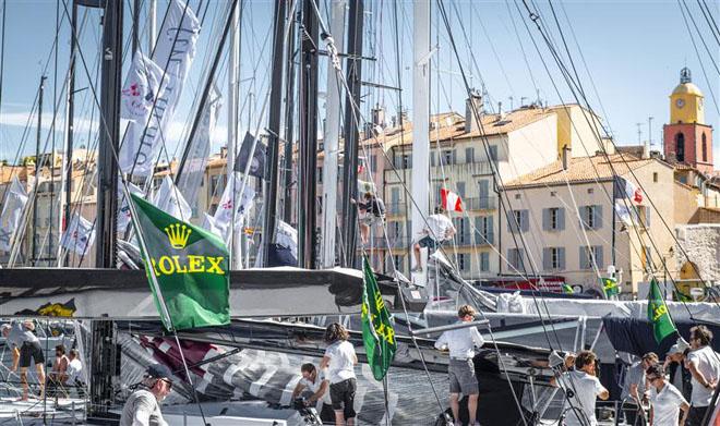 Dockside in Saint-Tropez - 2013 Giraglia Rolex Cup ©  Rolex/ Kurt Arrigo http://www.regattanews.com